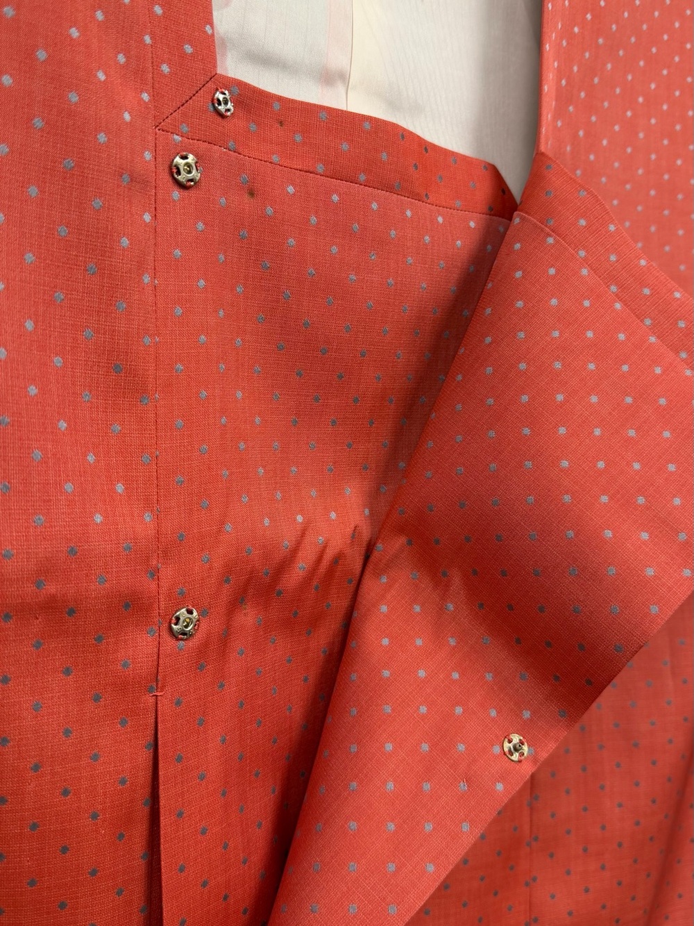 Vintage Silk Raincoat Made in Japan Unused - Picture 5 of 10